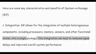 What is System in Package? System in Package explained