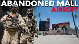 PLAYING AIRSOFT IN A GIANT ABANDONED SHOPPING MALL!! (PT1)