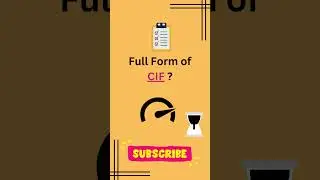 Full form of CIF || CIF ka full form || Customer Information File