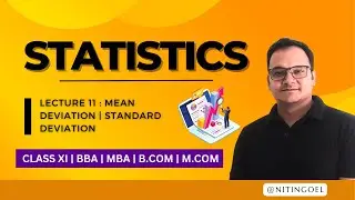 Statistics Mean Deviation Standard Deviation