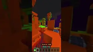Glitch Runner parkour minecraft. #shorts