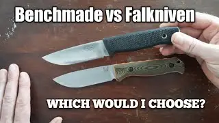 What would I choose? Falkniven F1 lam cos vs Benchmade Saddle Mountain Skinner S90V