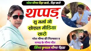 250 || SDM थप्पड़ काण्ड मीणा गीत पार्ट - 1 || एक थप्पड़ सु गर्मा गो सोशल मीडिया सारो || कृपाल मीणा ||