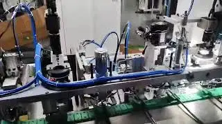 Full-Automatic Cable Processing Line (Cutting/Stripping/Insert/Crimp/Injection)
