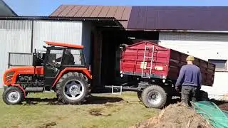 URSUS C 360 x 2  +BRANDYS 6 T. Ładowacz tył. Wywrotka