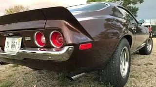 1973 Camaro with Fitech installed.
