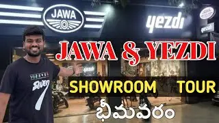 JAWA & YEZDI SHOWROOM TOUR in Bhimavaram | Telugu Moto Vlogs | I am Pavan