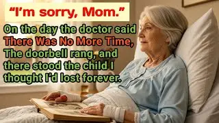 On the Deathbed, My son finally said me 