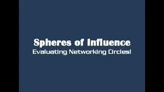 BLAKE ENSIGN:  How to Evaluate Networking