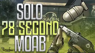 MW3: Fast Solo 78 Second PP90M1 MOAB on Arkaden! - (Modern Warfare 3 Fast MOAB)
