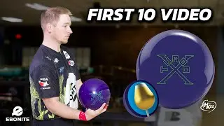 Ebonite Turbo X | Первые 10 с Эй Джей Чепменом