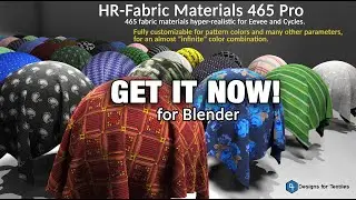 HR Fabrics Materials 465 Pro  - Presentation - Get it now