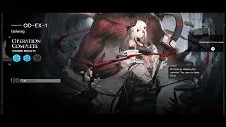 Arknights 240924 Operation Originium Dust Rerun OD-EX-1 challange map MOMENT