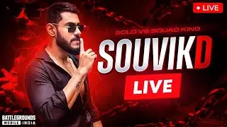Solo vs Squad King Is Live 🔥 @SOUVIKD1 @SOUVIKDLIVE1
