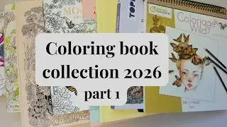 Coloring book collection 2026 part 1 #adultcolorbook