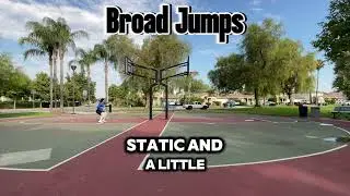 Broad Jumps (Plyometrics)