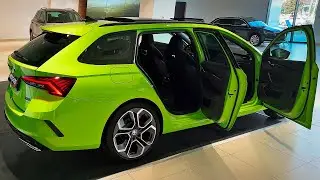2022 Шкода Октавия vRS - Детали интерьера и экстерьера (Стильные и Элегантные)
