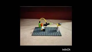 Stop motion - Mad-scientist attack, Lego