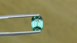 Eye 👁 Clean 2.10 Carat Beautiful Blue Colour Tourmailne  Size: 8.75 x 6.75 x 4.5 mm