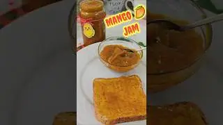 Mango Jam | No preservative No chemical Jam recipe | Breakfast Bread and Jam #shortsfeed #jam #food