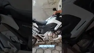 NC700X ronco do escapamento esportivo GP #escapamento #NC700X #motovlog #automobile #honda