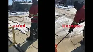 NanoPhyll Ice Barrier coating for Easy Ice & Snow removal
