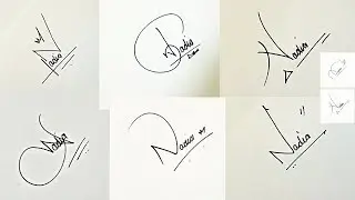 How to Draw Signature like a Billionaire (For Alphabet 