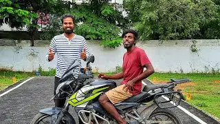 Touring modified bajaj pulsar ns200 |  custom heavy crash guard | wanderer pirate | ARK Diaries