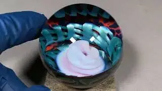 Vortex Marble Handmade by Bill Grout 2.09