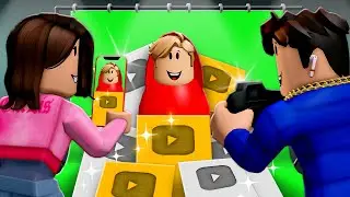 ADOPTED By A YOUTUBER Family! (A Roblox Movie)