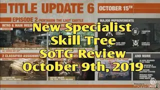The Division 2 - New Specialist/Skill Tree and SoTG Overview