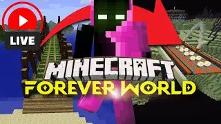Adding My FIRST EVER Minecraft Bridge to My FOREVER WORLD! (8200 DAYS)