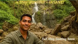 4 Step Waterfall Trailer | Most Stunning Multi-Level Waterfall | Coming Soon #shorts #shortvideo