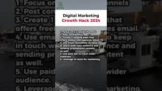 Digital Marketing Growth Hack 2024 #digitalskills #shorts #viral #youtubeshorts #foryou #reels