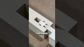 1,000 Year Old Japanese Woodworking Technique 🤯