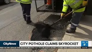 City pothole claims skyrocket
