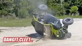 I WRECKED My Can Am X3 Turbo RR... Hurt My Machine and my Ego!!!