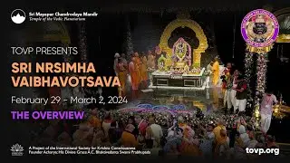 Lord Nrsimhadeva TOVP Wing Opening Ceremony - Day 3 Evening