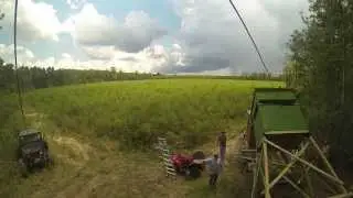Woodville Deer Lease - Stand Raising Video
