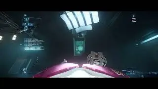 star citizen 4.1 - pyro settlement delivery mission running - chill ambient game sound only vibes