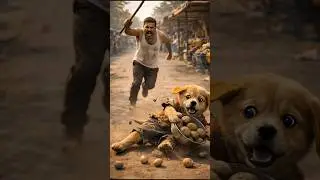 poor puppy doing hard work #trending #viral #shorts