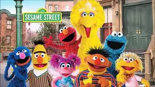 1 2 3 Sesame Street Big Bird and Snuffy’s Letter Dance w#sesamestreet #learning #bigbird #dance 