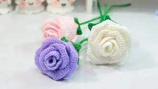 Rose crochet course for beginners
