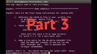 How to Install AIPS LINUX {Ubuntu} [Part 3]