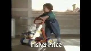 1990 - Fisher-Price Activity Walker - Fun On Wheels Commercial 