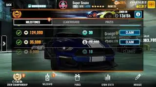 CSR2 first day of the season milestone rewards