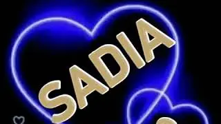 Sadia name status..humain tumse peyar hy kitna