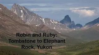 Robin and Ruby: Dempster Highway, Tombstone Territorial Park to Elephant Rock, Yukon, June 12, 2019