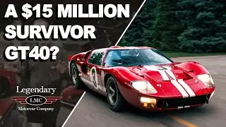 Could This Be A $15 Million 'Survivor' Ford GT40? 1966 Ford GT40 MKII lightweight XGT-3