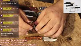 Messerfieber Live Bushcraft Messer Jagd und koch Messer und adere scharfe Sachen